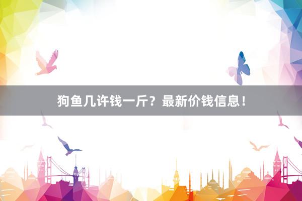 狗鱼几许钱一斤？最新价钱信息！